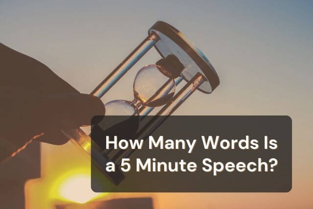 How Many Words is a 5 Minute Speech? 6846786ef42a841a55f92339 how many words is a 5 minute speech